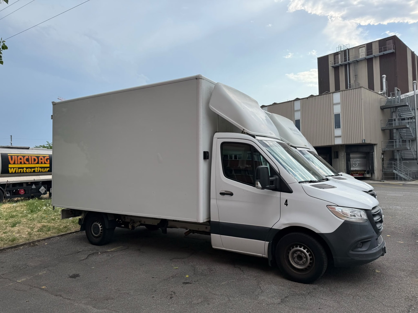 Mercedes Sprinter 316 CDI mit Möbelkoffer-Aufbau